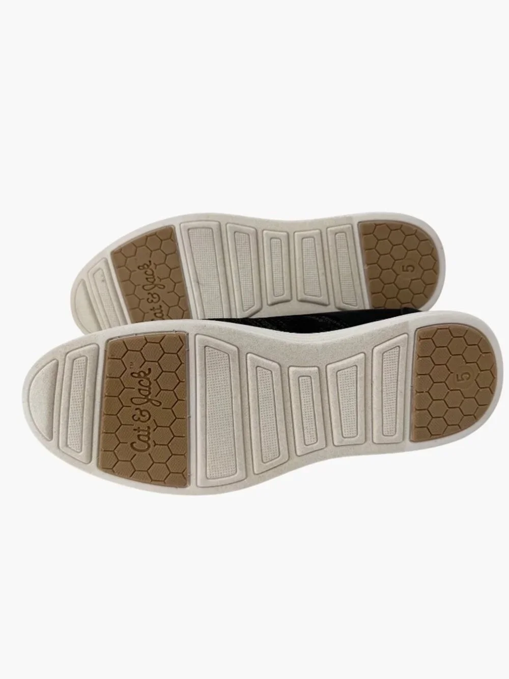NEW Cat & Jack Kids' Elijah Knit Dress Shoes - Black